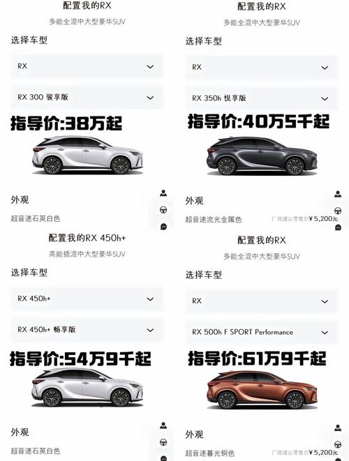 雷克萨斯rx300新款价格,雷克萨斯rx300新款价格suv
